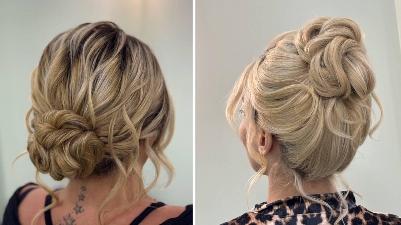 شینیون مو در اندیشه تهران | سالن زیبایی شیوا پور مراد